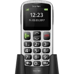 beafon SL250 Senior mobilni telefon Stanica za punjenje, SOS ključ Srebrno-crna
