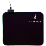 Surefire Gaming Silent Flight RGB-320 igraći podložak za miša osvjetljen crna (Š x V x D) 320 x 3 x 260 mm