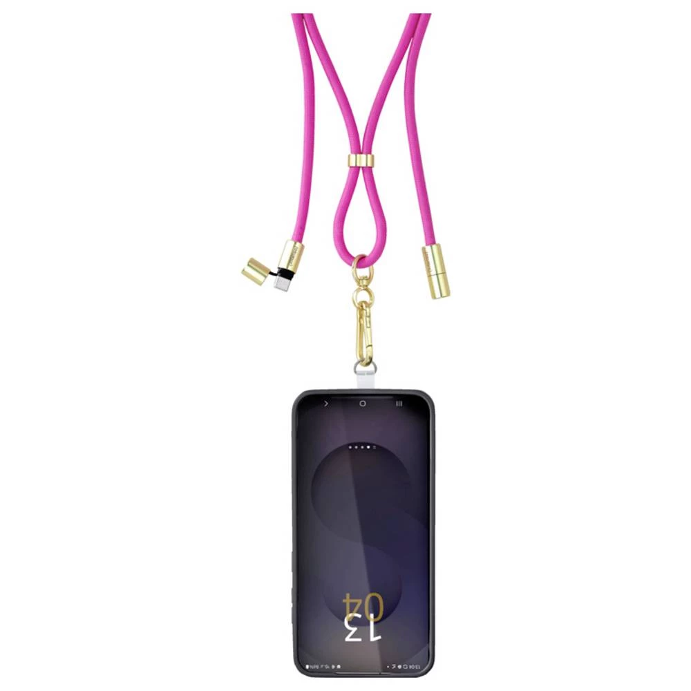 Intenso USB-C kabel USB 2.0 USB-C® utikač, USB-C® utikač 1.65 m neonsko-ružičasta lanac mobitela 7991004 slika