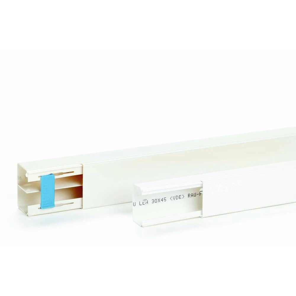 OBO Bettermann 6130820 kabelska kanalica držač kabela (D x Š x V) 2000 x 110 x 65 mm 8 St. bijela slika