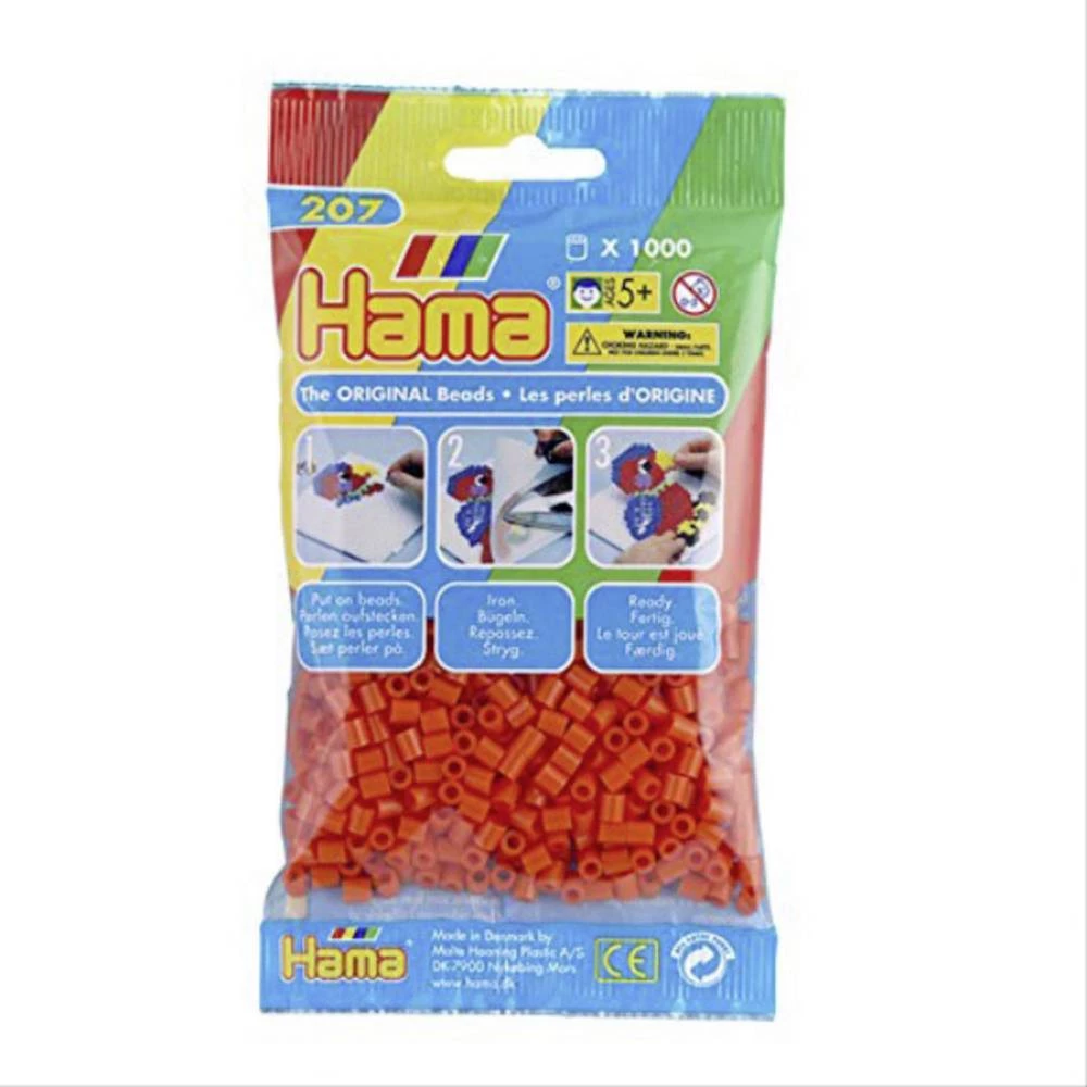 Vedes HAMA Perlen, orange, 1.000 Stück 207-04 slika