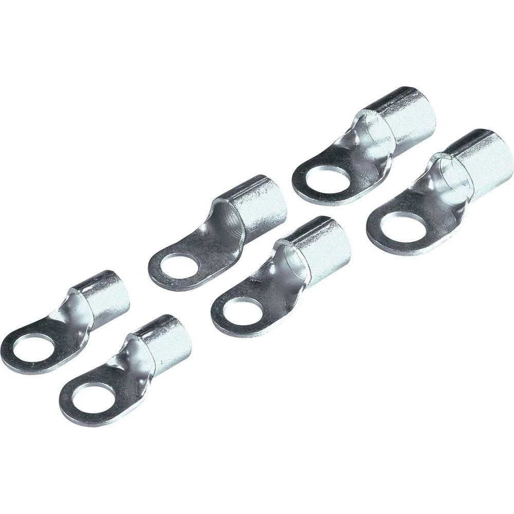 Helukabel 91532 prstenasta kabelska stopica  Presjek (maks.)=25.00 mm²  neizolirani srebrna 100 St. slika