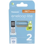 Panasonic eneloop lite DECT HR03 micro (AAA) akumulator NiMH 550 1.2 V 2 St.
