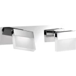 LED zidno svjetlo za kupaonicu 8 W Toplo-bijela WOFI 7501.02.01.0044 Sonett Krom boja