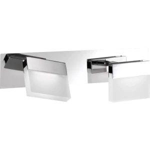LED zidno svjetlo za kupaonicu 8 W Toplo-bijela WOFI 7501.02.01.0044 Sonett Krom boja slika