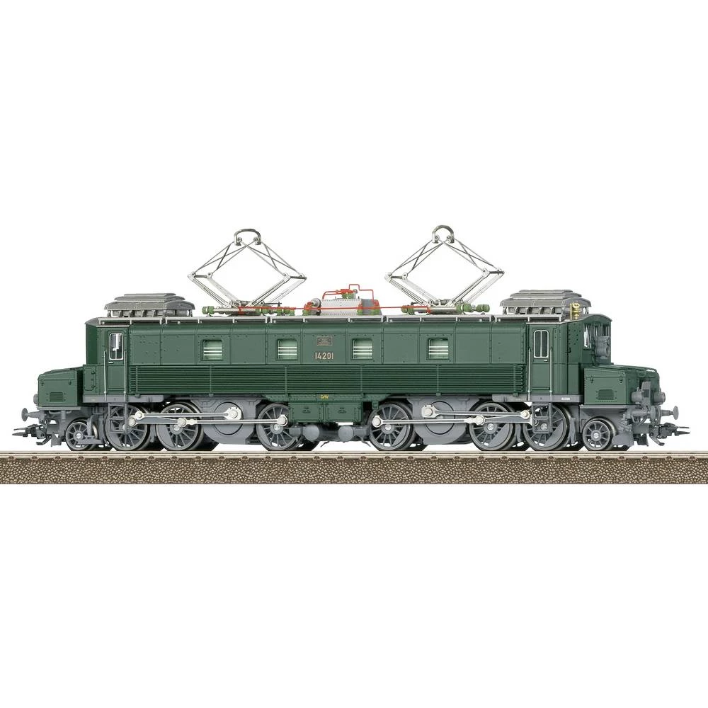 H0 električna lokomotiva Ce 6/8 Köfferli tvrtke SBB slika