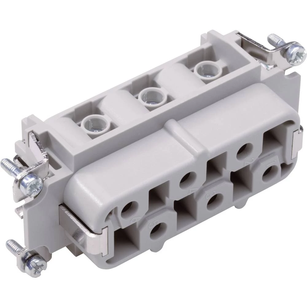 LAPP 10171600 ženski umetak EPIC® H-BS 6 Ukupan broj polova 12 + PE 5 St. slika