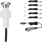 Sustav rasvjete Plug&Shine LED vanjsko udubljeno svjetlo (produžetak) 5-dijelni komplet LED 1.1 W Toplo-bijela Paulmann 93694 Sr
