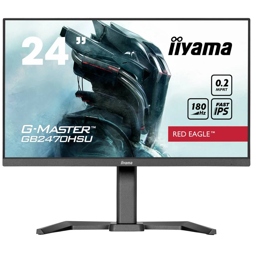 Iiyama G-MASTER Red Eagle GB2470HSU-B6 ekran za igranje Energetska učinkovitost 2021 E (A - G) 60.5 cm (23.8 palac) 19 slika