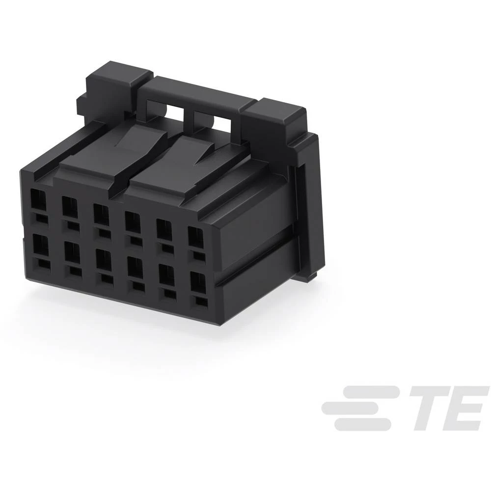 TE Connectivity ugradna standardna letva sa ženskim kontaktima 9-1827864-6 1 St. Bag slika