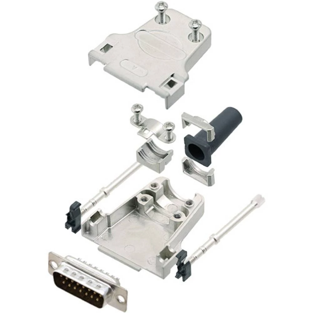 Komplet D-SUB pinskih konektora 180 ° Broj polova: 25 Lemni kup Amphenol 1 ST slika