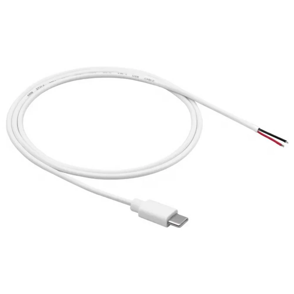 Akyga AK-SC-40 niskonaponski adapterski kabel muški konektor USB-C® - slobodan kraj 1 m 1 kom. slika