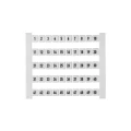 Oznake za redne stezaljke DEK 5 FW 1-50 0473460001 bijele boje Weidmüller 500 kom. slika