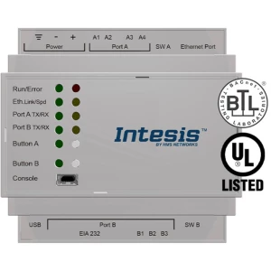 Intesis INBACPRT1K20000 PROFINET auf BACnet IP & MS/TP  mrežni poveznik      1 St. slika