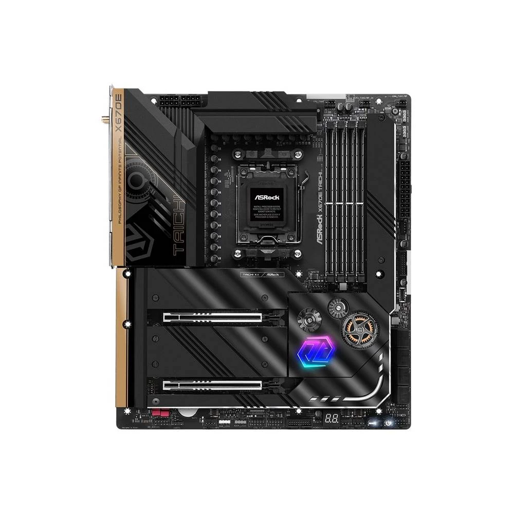 ASRock X670E TAICHI matična ploča Baza #####AMD AM5 Faktor oblika (detalji) ATX Set čipova matične ploče AMD® X670 slika
