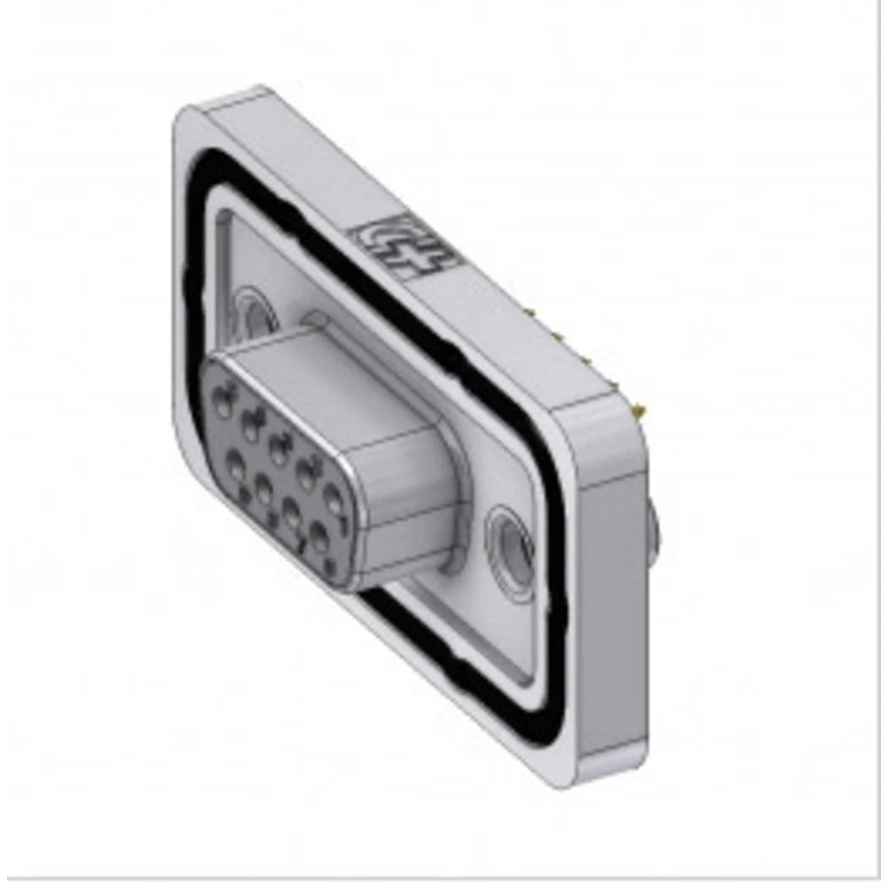 D-SUB priključak 180 ° Broj polova: 9 Lem, Pinovi DELTRON SWISS 1 ST slika