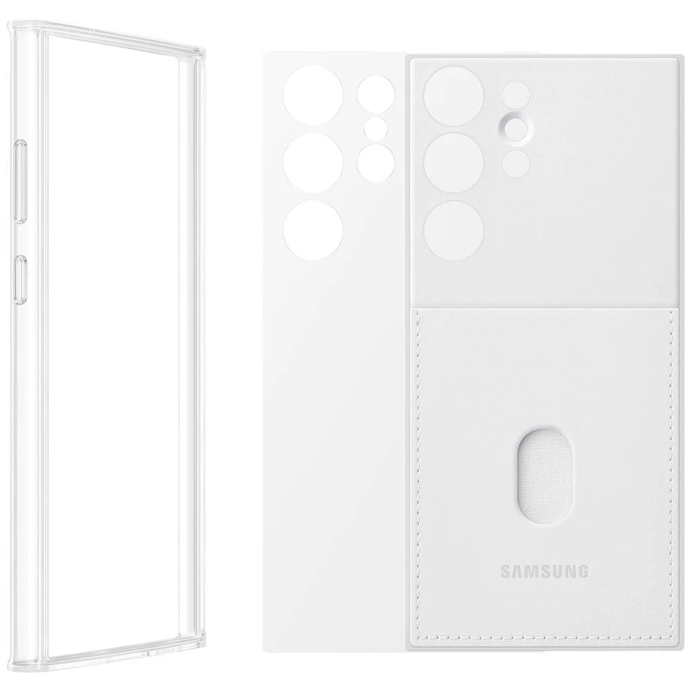 Samsung Frame Case stražnji poklopac za mobilni telefon Samsung Galaxy S23 Ultra bijela slika