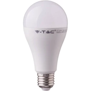 V-TAC LED ATT.CALC.EEK A+ (A++ - E) E27 Klasičan oblik 17 W = 100 W Toplo bijela (Ø x D) 66.5 mm x 134 mm Bez prigušivanj slika