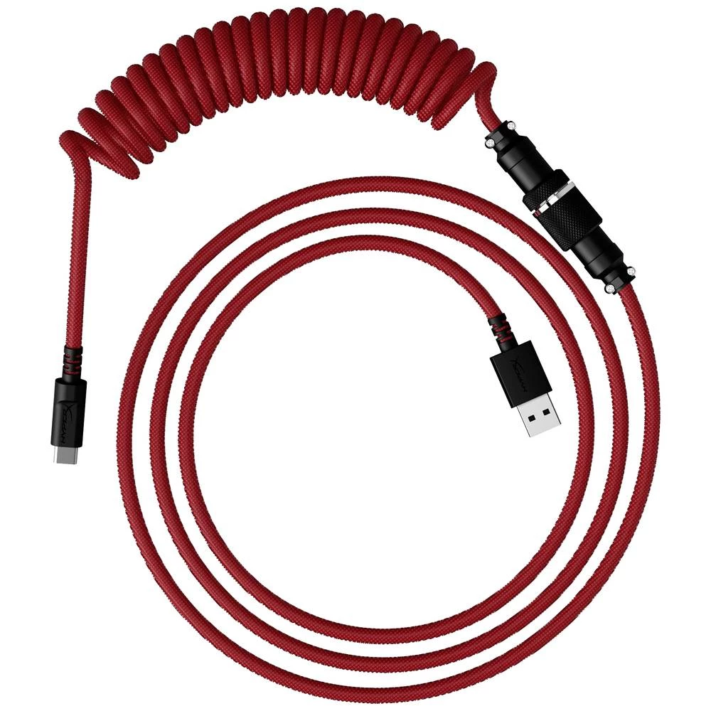 HyperX USB-C kabel USB-A utikač, USB-C® utikač crvena, crna 6J677AA slika