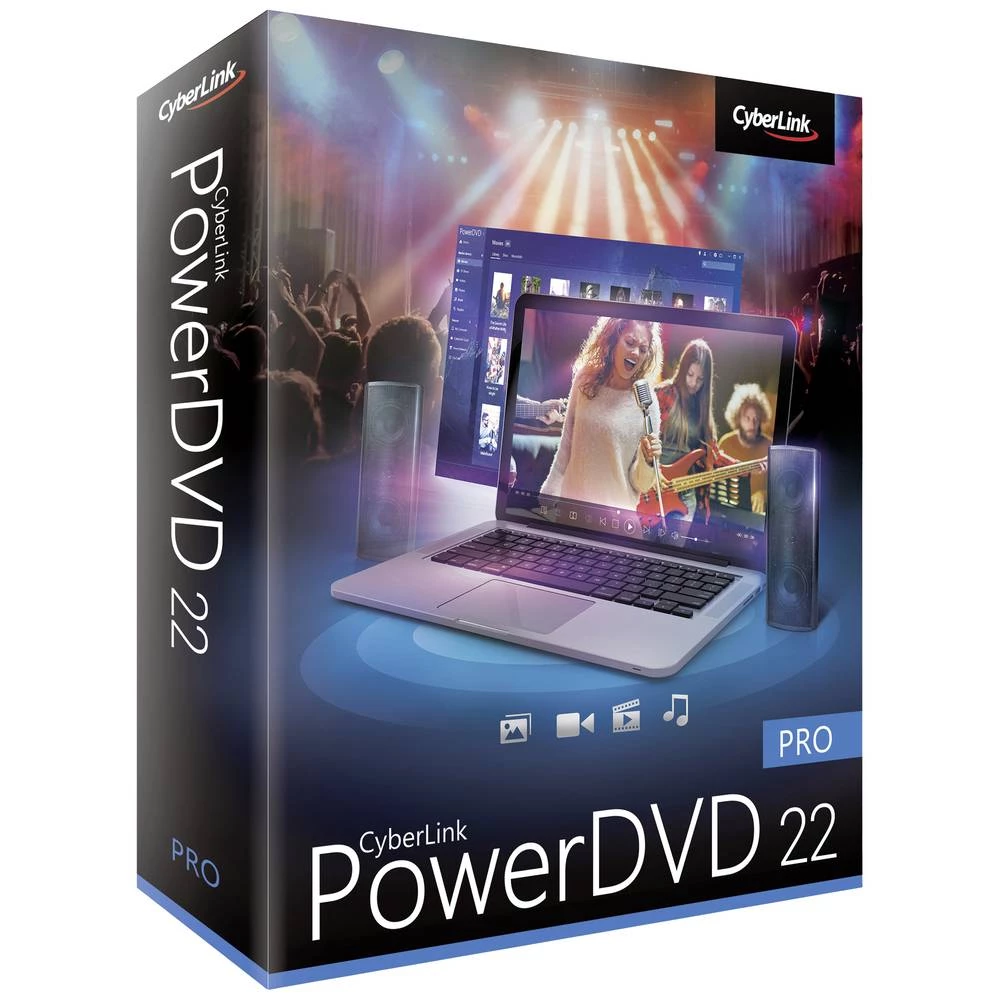 Cyberlink PowerDVD 22 Pro puna verzija 1 licenca Windows video uređivanje slika