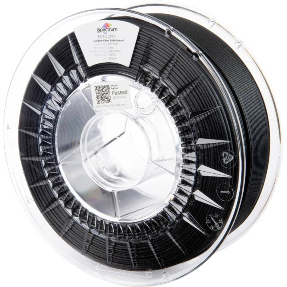 Spectrum Filaments 80717 PCTG CF10 3D pisač filament PCTG+CF ojačan karbonskim vlaknima, visoka krutost, visoka vlačna č slika