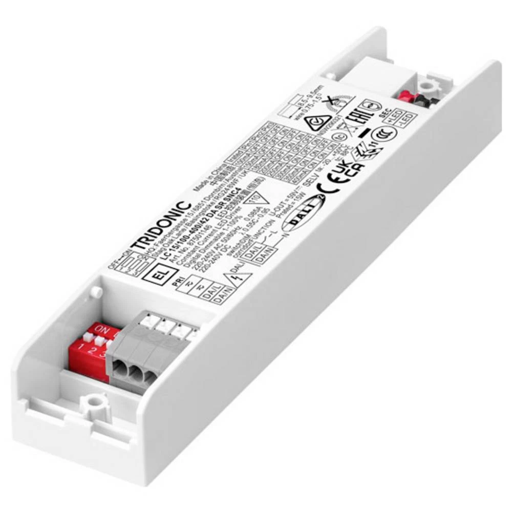 Tridonic LC 15W 100-400mA DA SR SNC4 LED pogonski sklop 15 W 0.35 A 9 - 42 V 1 kom. slika