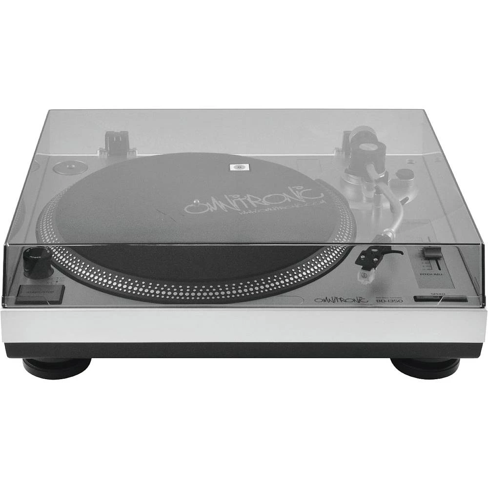 Omnitronic BD-1350 gramofon remenski pogon srebrna slika