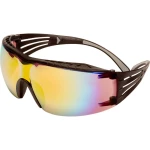 Zaštitne naočale Uklj. zaštita protiv zamagljivanja, Zrcaljena 3M SecureFit SF416XAS-BLK Siva, Crna