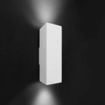 Zidna svjetiljka, površina, Essa, GU10, gips, bijela (može se bojati) Deko Light Essa Essa nadgradna zidna svjetiljka GU10  35 W  bijela