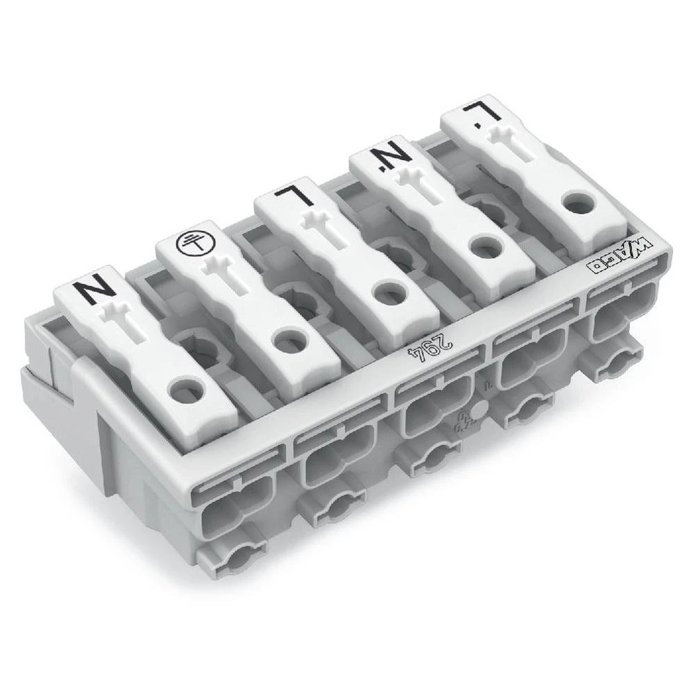 mrežna priključna stezaljka kruti: 0.5-1.5 mm² Broj polova (broj): 5 WAGO WAGO GmbH & Co. KG 250 St. bijela slika