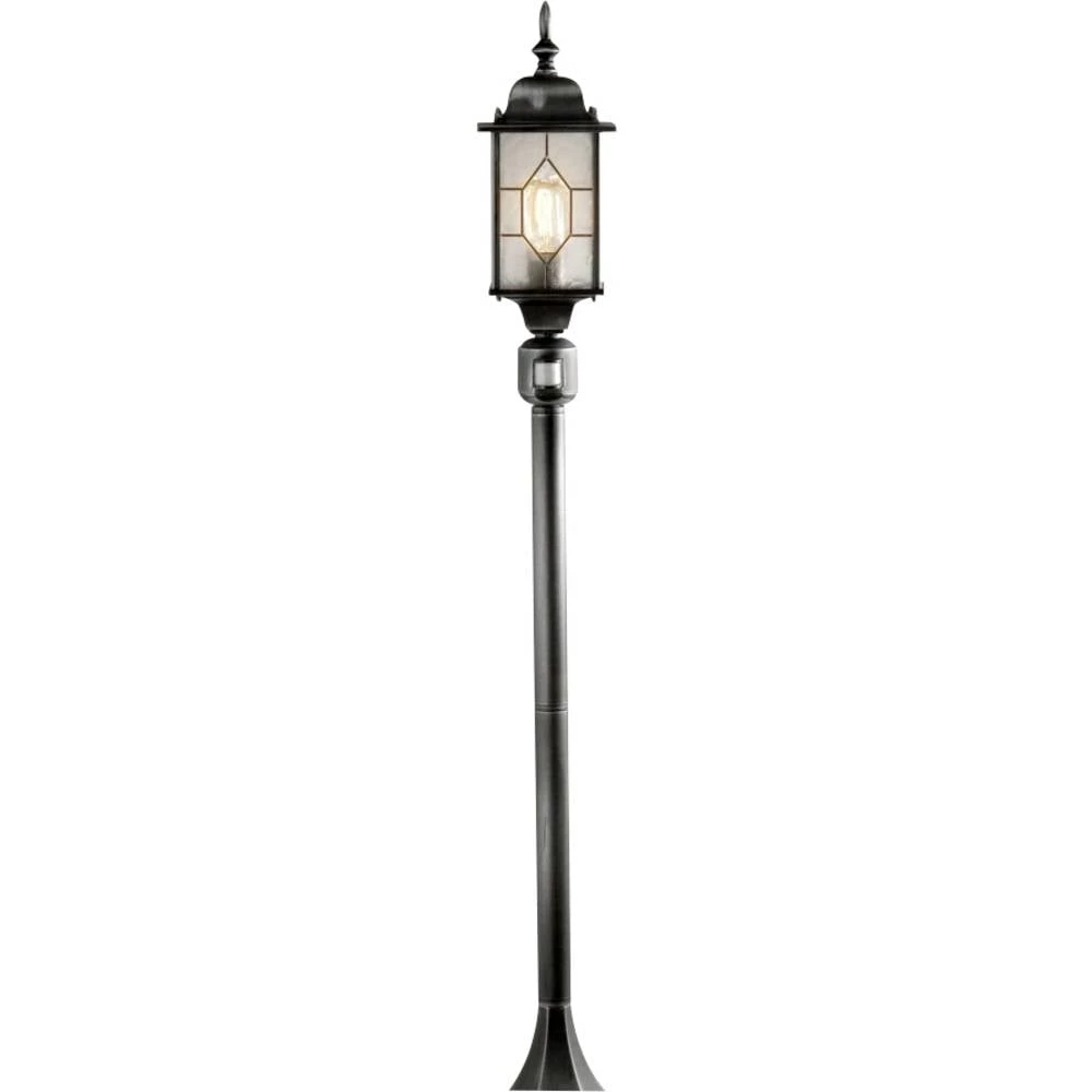 Konstsmide 7249-759 Milano vanjska podna lampa s detektorom pokreta E27 75 W crna slika
