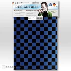 Dizajnerska folija Oracover Easyplot Fun 4 95-057-071-B (D x Š) 300 mm x 208 cm Sedefasto-plava-crna slika