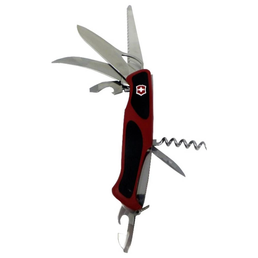 Victorinox Ranger 57 M Grip 0.9583.MC švicarski džepni nož Broj funkcija 13 crvena/crna slika