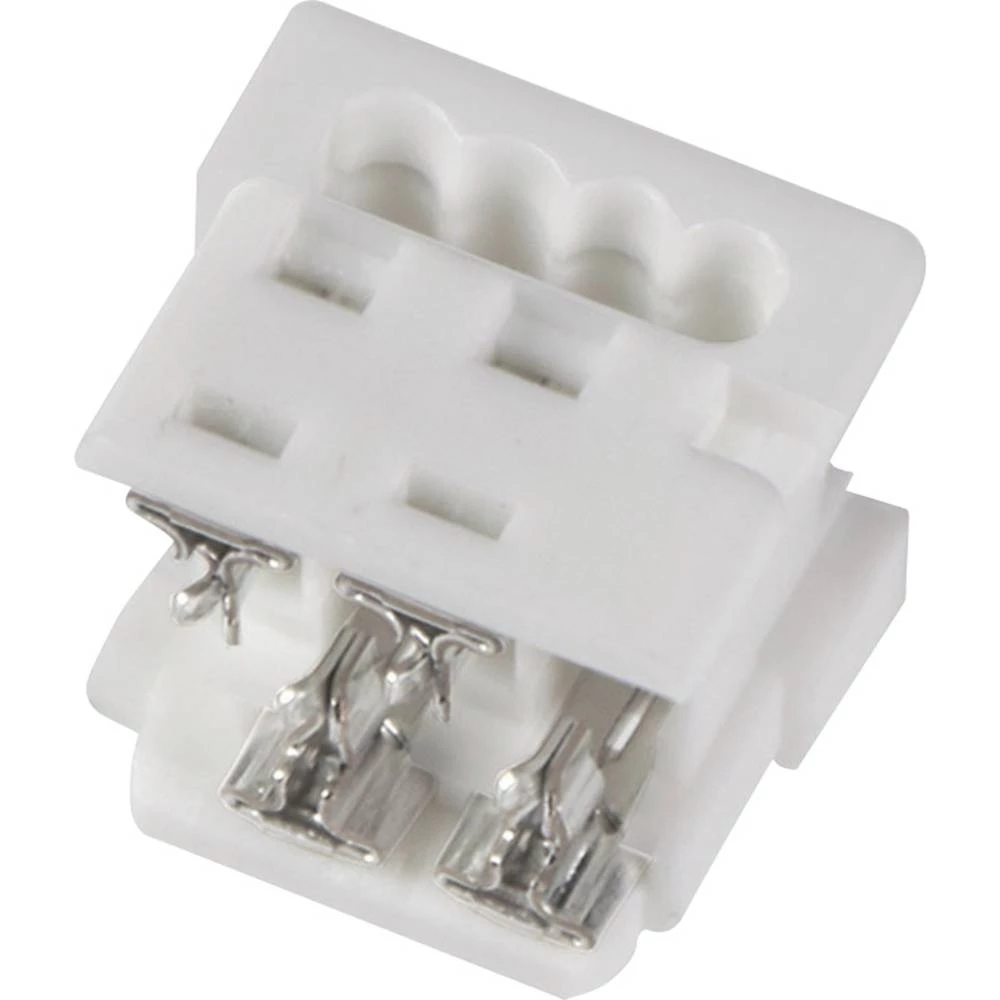 Molex standardna letva sa ženskim kontaktima  Ukupan broj polova 4 Raster: 1.27 mm 903270304 1 St. Bag Molex 903270304 Picoflex PF-50, Low Profile, IDT Receptacle, 4 Circuits, White, Tin (Sn) slika