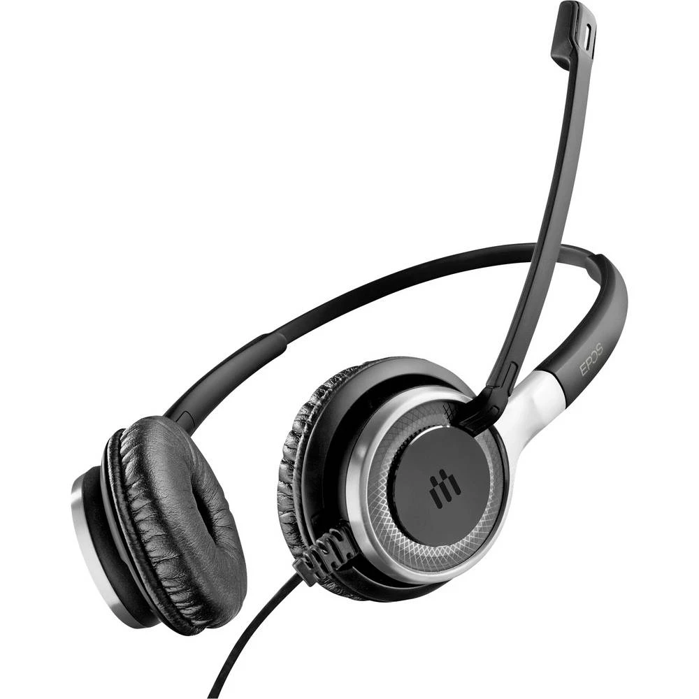 EPOS IMPACT SC 660 On Ear Headset žičani stereo crna slušalice s mikrofonom telefon slika