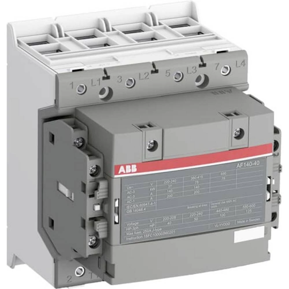 ABB AF140-40-22-13 prekidač  4 zatvarač, 2 zatvarač  100 V 140 A    1 St. slika