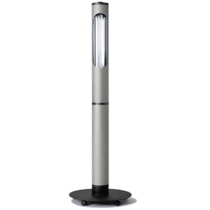 Lumeelamp UVC pročišćivač zraka 40 m² 95 W srebrna, crna slika