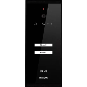 Bellcome VPA.2SR03.BLB04 video portafon za vrata žičani vanjska jedinica 1 komad crna slika