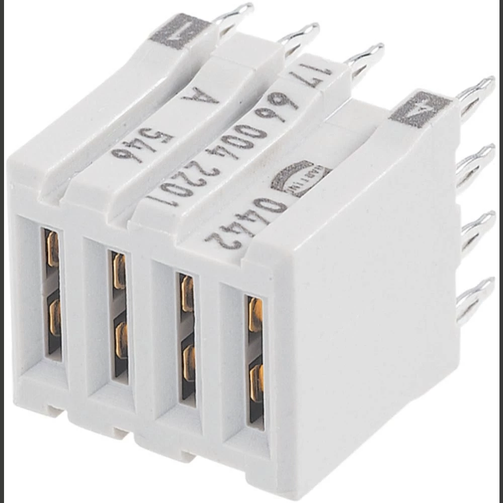 Harting 17 66 004 2201 opružna letva Broj redova 1 1 St. slika