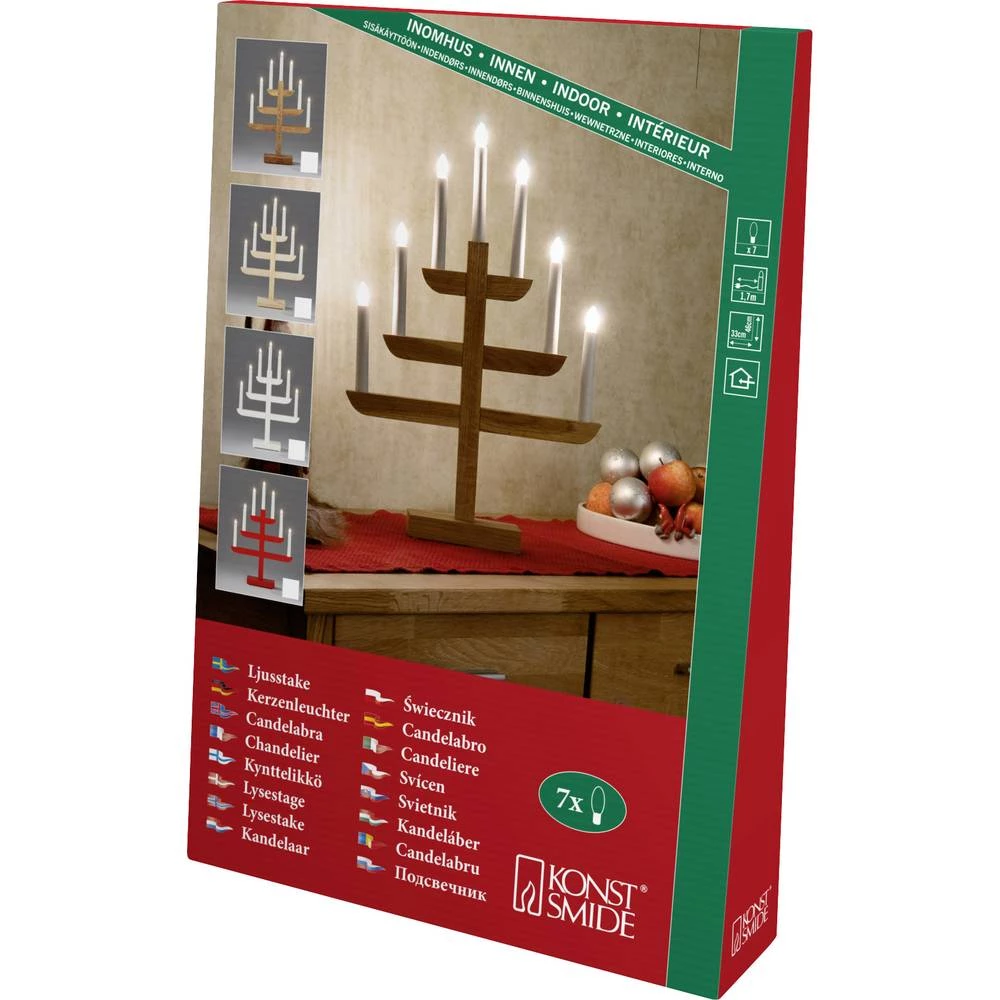 Konstsmide 2540-210 svjetlosni luk toplo bijela žarulja bijela slika