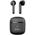 RYGHT    WAYS    Bluetooth®    HiFi    in ear slušalice    u ušima    slušalice s mikrofonom, kontrola glasnoće, kontrola na dodir     crna slika