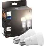 Philips Lighting Hue LED žarulja, komplet 2 komada 871951428919200 Energetska učinkovitost 2021: F (A - G) Hue White E27 Doppelpack 2x1050lm 75W E27 19 W toplo bijela Energetska učinkovitost 