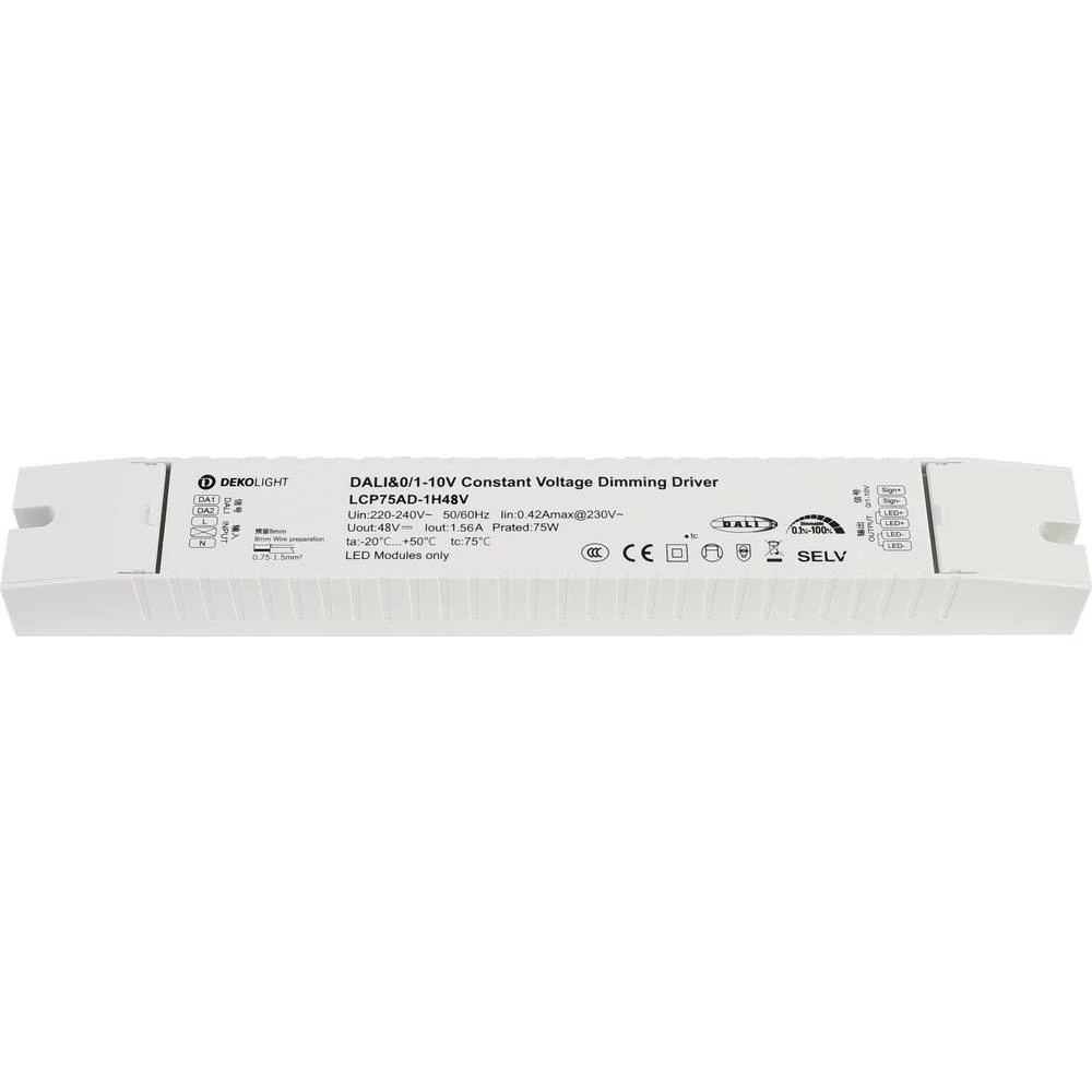 Deko Light BASIC, DIM, CV, LCP75AD-1H48V LED transformator 1560 mA 1 kom. slika