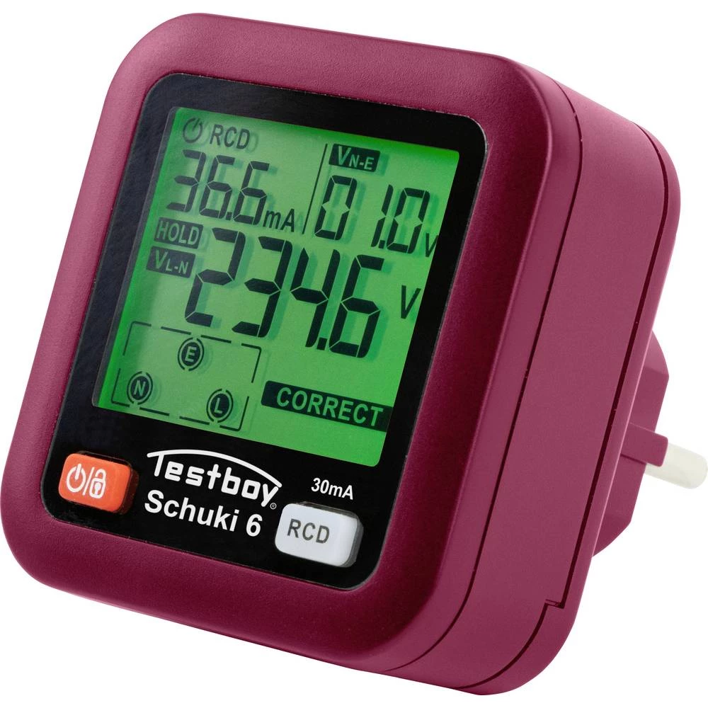 Testboy Testavit Schuki 6 ispitivač utičnica slika