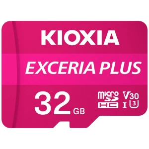 Kioxia EXCERIA PLUS microsdhc kartica 32 GB A1 Application Performance Class, UHS-I, v30 Video Speed Class standard izve slika