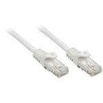 LINDY 48401 RJ45 mrežni kabel, Patch kabel cat 5e U/UTP 1 m siva  1 St.