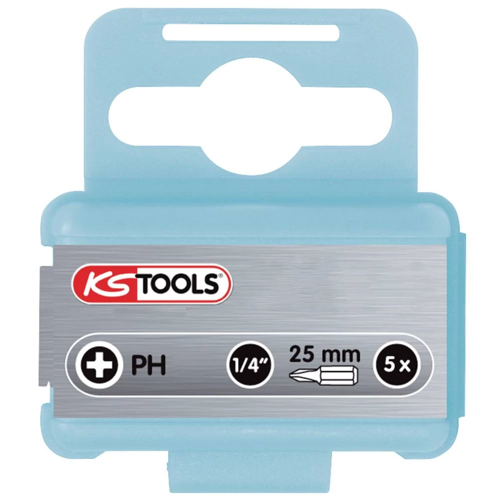 KS Tools 910.2207 9102207 križni bit PH 3 nehrđajući čelik V2A nehrđajući C 6.3 5 St. slika