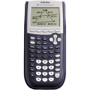 Grafički kalkulator Texas Instruments TI-84 PLUS Crna, Siva baterijski pogon (Š x V x d) 89 x 27 x 192 mm slika