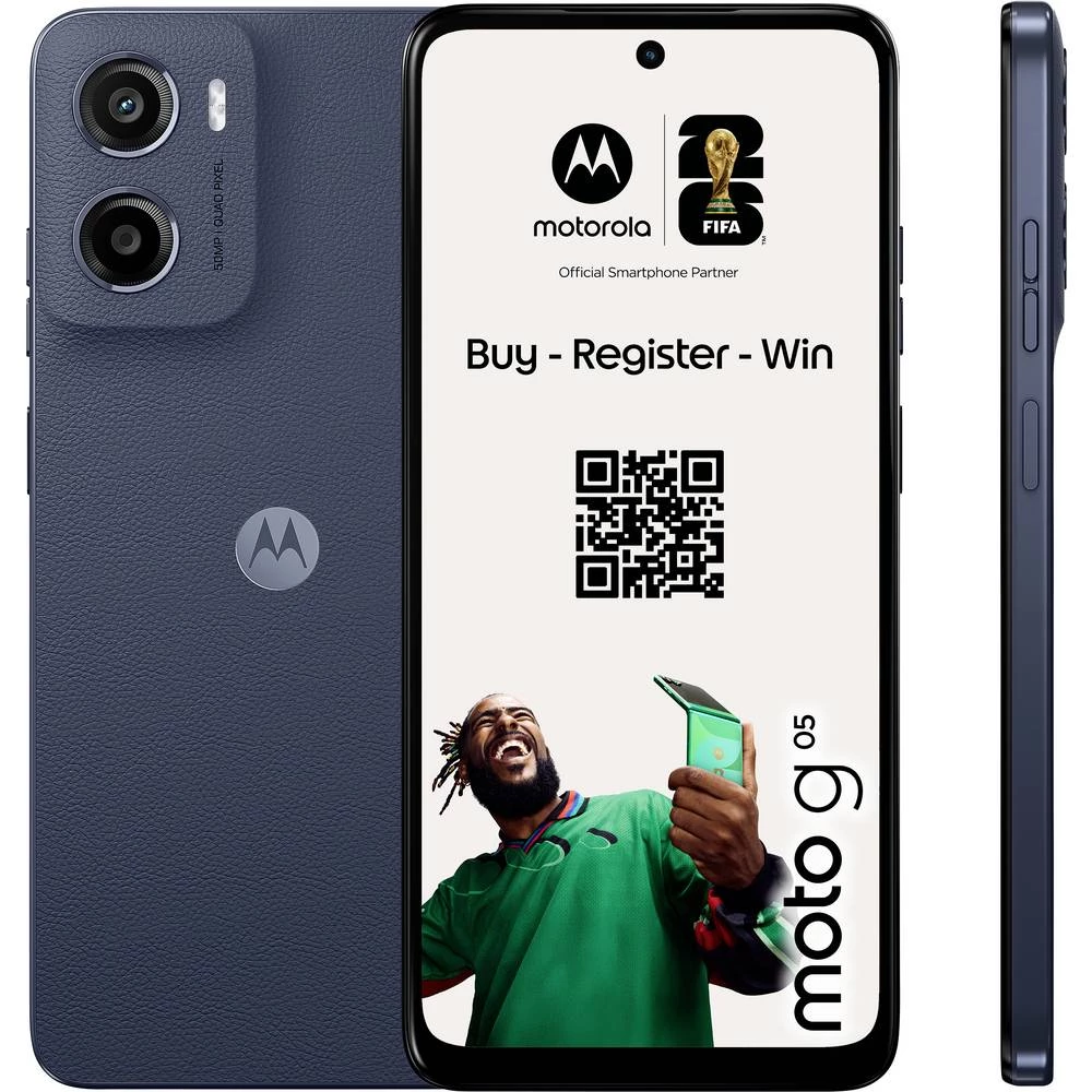 Motorola g05 128 GB plava boja Energetska učinkovitost 2021 A (A - G) 16.9 cm (6.67 palac) pametni telefon slika