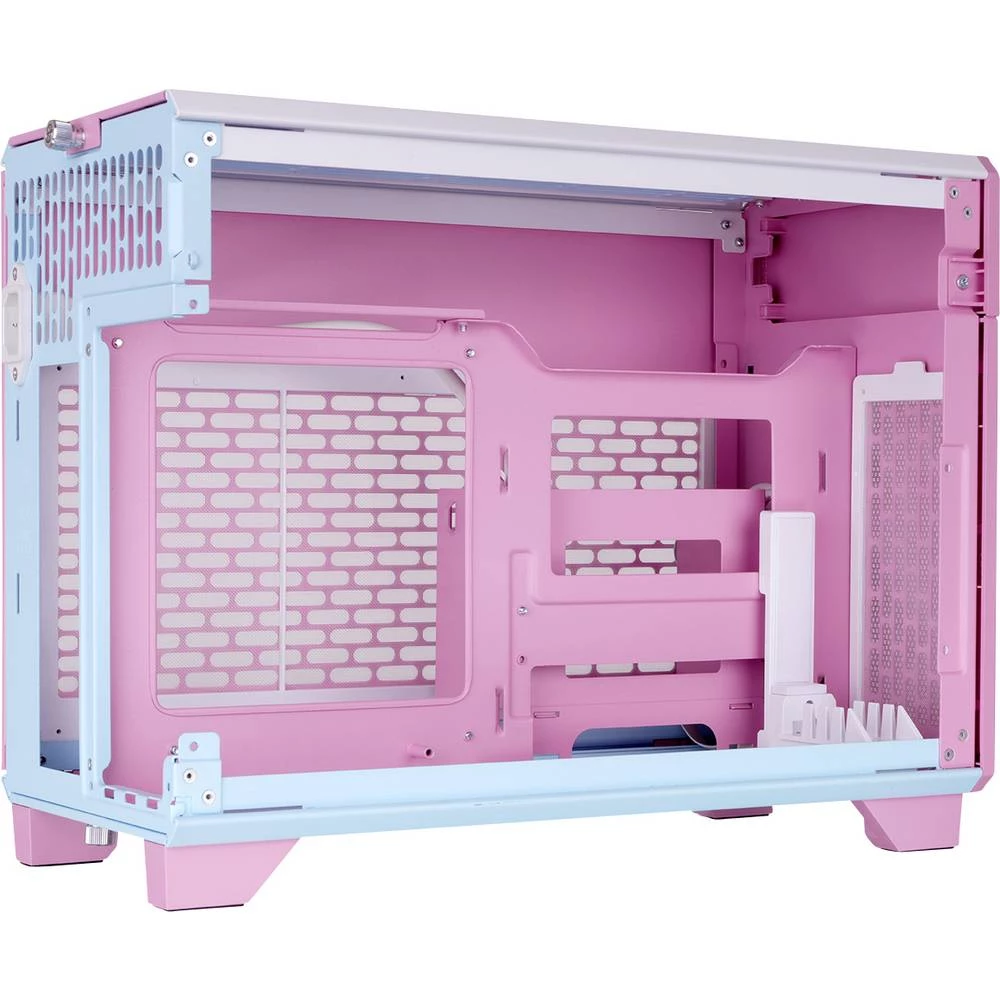 Thermaltake TR100 Bubble Pink mini-tower kućište za igraće računalo bubblegum pink boja slika